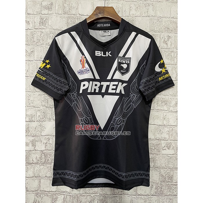 Camiseta Nueva Zelandia Kiwis Rugby RLWC 2022 Local